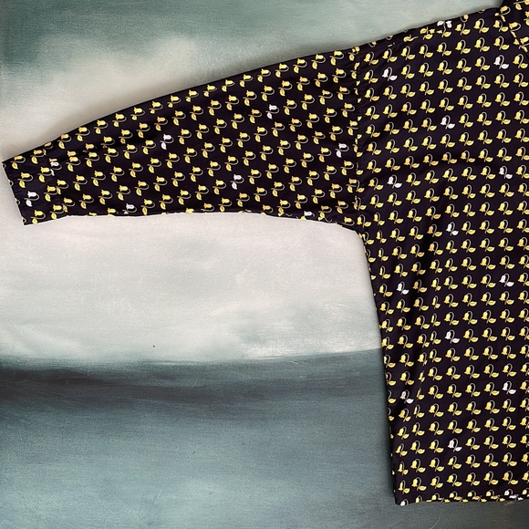 Vintage Gianni Versace Istante Button Down Shirt Floral - Picture 12 of 15